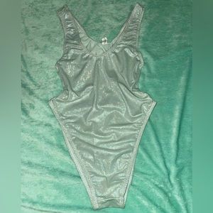 1 piece holographic bodysuit